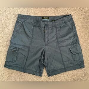 Eddie Bauer Women’s Dark Gray Cargo Shorts